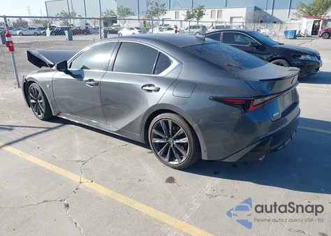 2021 Lexus Is 350 F Sport из США, поврежденный, VIN JTHGZ1B22M5040886